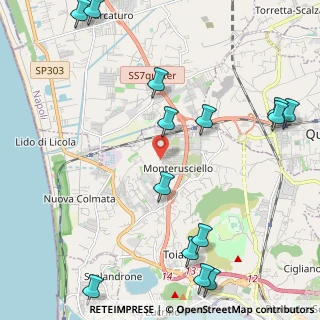 Mappa Pozzuoli NA IT, 80078 Monterusciello NA, Italia (3.09786)