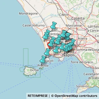 Mappa Pozzuoli NA IT, 80078 Monterusciello NA, Italia (9.812)