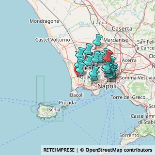 Mappa Pozzuoli NA IT, 80078 Monterusciello NA, Italia (10.9025)