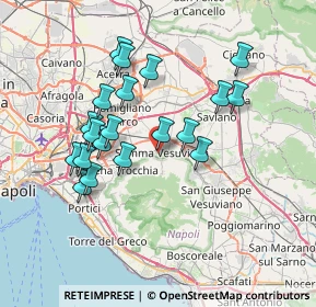 Mappa Via Venezia, 80049 Somma Vesuviana NA, Italia (7.1455)