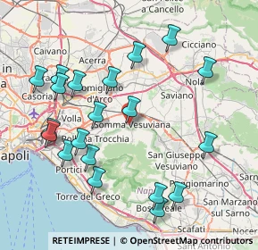 Mappa Via Venezia, 80049 Somma Vesuviana NA, Italia (9.36)