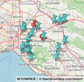 Mappa Via Venezia, 80049 Somma Vesuviana NA, Italia (7.704)