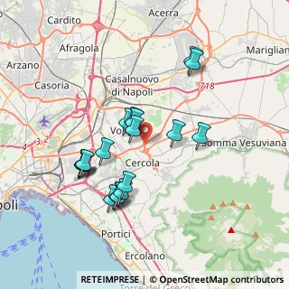 Mappa Ex Strada Statale 162 racc, 80040 Cercola NA, Italia (3.59556)