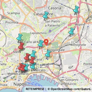 Mappa Via Vincenzo de Giaxa, 80141 Napoli NA, Italia (2.81556)