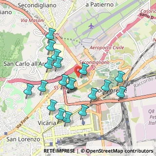 Mappa Via Vincenzo de Giaxa, 80141 Napoli NA, Italia (1.008)