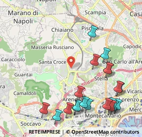 Mappa Traversa II de Amicis, 80145 Napoli NA, Italia (2.8065)