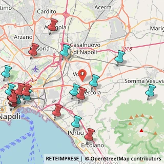 Mappa Via Torino, 80040 Volla NA, Italia (6.2525)