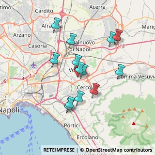 Mappa Via Torino, 80040 Volla NA, Italia (3.51231)