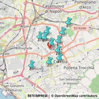 Mappa Via Torino, 80040 Volla NA, Italia (1.38909)