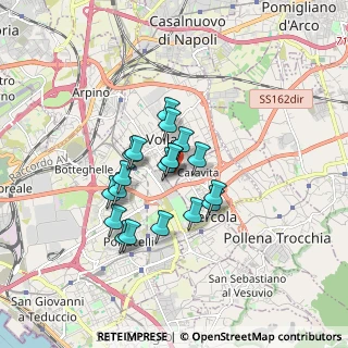 Mappa Via Torino, 80040 Volla NA, Italia (1.34632)