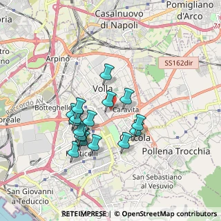 Mappa Via Torino, 80040 Volla NA, Italia (1.65882)