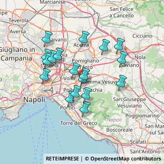Mappa Via Guindazzi, 80040 Pollena Trocchia NA, Italia (6.94722)
