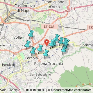 Mappa Via Guindazzi, 80040 Pollena Trocchia NA, Italia (1.41692)
