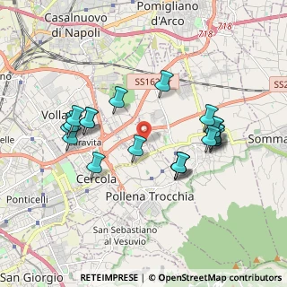 Mappa Via Guindazzi, 80040 Pollena Trocchia NA, Italia (1.9415)