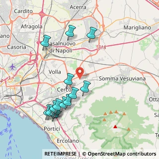 Mappa Via Guindazzi, 80040 Pollena Trocchia NA, Italia (4.594)
