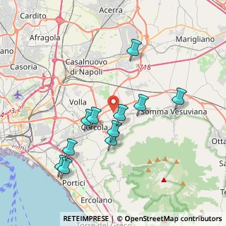 Mappa Viale dei Gelsomini, 80040 Pollena Trocchia NA, Italia (3.88636)