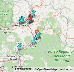 Mappa 83020 Santa Lucia di Serino AV, Italia (6.78923)