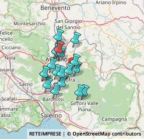 Mappa 83020 Santa Lucia di Serino AV, Italia (10.466)