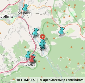 Mappa 83020 Santa Lucia di Serino AV, Italia (3.53091)