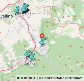 Mappa 83020 Santa Lucia di Serino AV, Italia (5.84727)