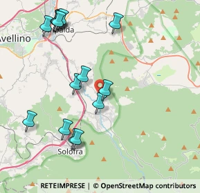 Mappa 83020 Santa Lucia di Serino AV, Italia (4.882)