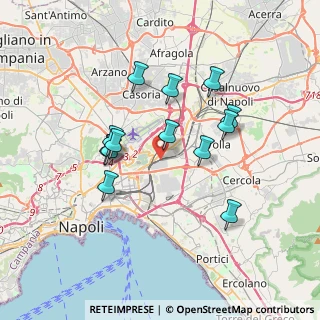 Mappa Via Comunale San Severino, 80143 Napoli NA, Italia (3.43308)