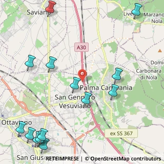 Mappa Via Piano, 80040 San Gennaro Vesuviano NA, Italia (3.37429)