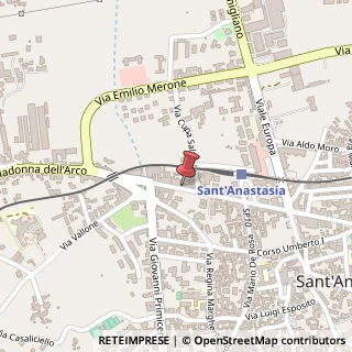 Mappa Via Antonio d'Auria, 166, 80048 Sant'Anastasia, Napoli (Campania)