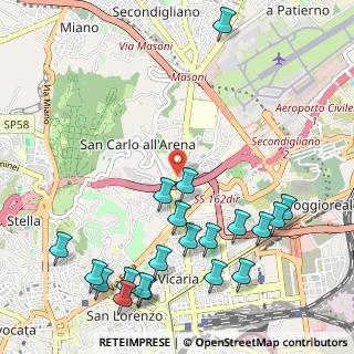 Mappa Via Ignazio Falconieri, 80141 Napoli NA, Italia (1.4515)