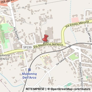 Mappa Via Madonna dell'Arco,  103, 80048 Sant'Anastasia, Napoli (Campania)