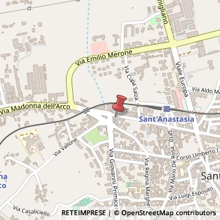 Mappa Via Antonio d'Auria, 189, 80048 Sant'Anastasia, Napoli (Campania)