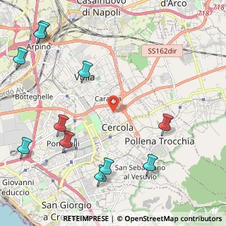 Mappa Via Primo Carnera, 80040 Cercola NA, Italia (3.16)
