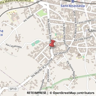 Mappa Via Giovanni Primicerio, 92, 80048 Sant'Anastasia, Napoli (Campania)