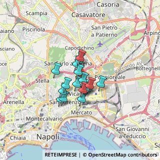 Mappa 80141 Napoli NA, Italia (1.07353)