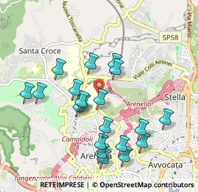 Mappa Via Antonio Cardarelli, 80100 Napoli NA, Italia (1.0195)