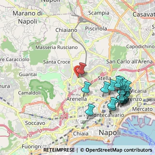 Mappa Via Antonio Cardarelli, 80100 Napoli NA, Italia (2.583)