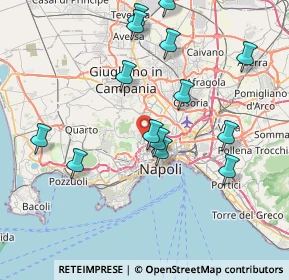 Mappa Via Antonio Cardarelli, 80100 Napoli NA, Italia (8.67214)