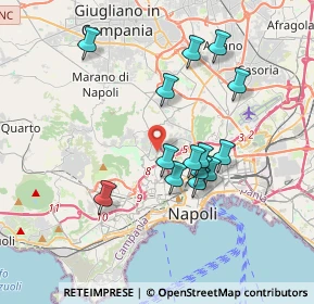 Mappa Via Antonio Cardarelli, 80100 Napoli NA, Italia (3.52286)
