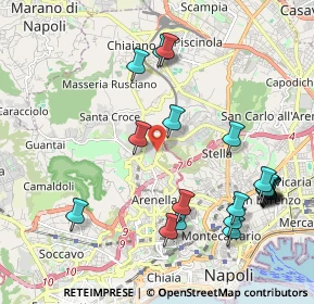 Mappa Via Antonio Cardarelli, 80100 Napoli NA, Italia (2.5205)