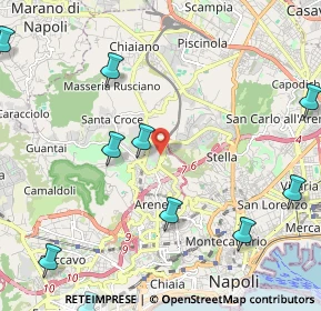 Mappa Via Antonio Cardarelli, 80100 Napoli NA, Italia (3.26909)