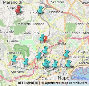 Mappa Via Antonio Cardarelli, 80100 Napoli NA, Italia (2.57923)