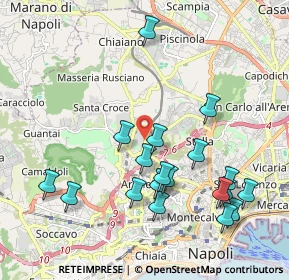 Mappa Via Antonio Cardarelli, 80100 Napoli NA, Italia (2.30105)