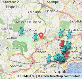 Mappa Via Antonio Cardarelli, 80100 Napoli NA, Italia (2.673)