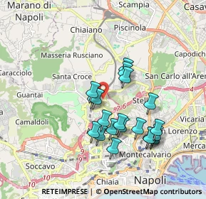 Mappa Via Antonio Cardarelli, 80100 Napoli NA, Italia (1.7515)