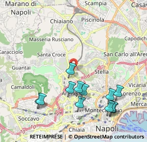 Mappa Via Antonio Cardarelli, 80100 Napoli NA, Italia (2.43083)