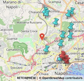 Mappa Via Antonio Cardarelli, 80100 Napoli NA, Italia (2.60333)