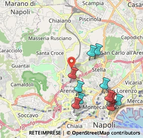 Mappa Via Antonio Cardarelli, 80100 Napoli NA, Italia (2.30818)