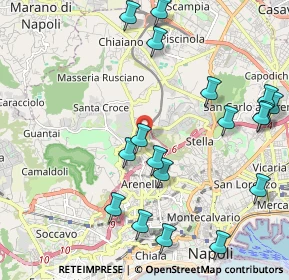 Mappa Via Antonio Cardarelli, 80100 Napoli NA, Italia (2.63889)