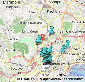 Mappa Via Antonio Cardarelli, 80100 Napoli NA, Italia (1.799)