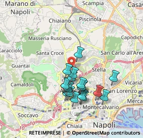 Mappa Via Antonio Cardarelli, 80100 Napoli NA, Italia (1.68111)